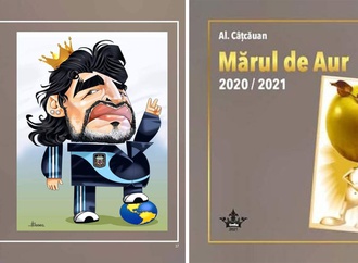 Exhibition of caricatures about Maradona was held in Romania