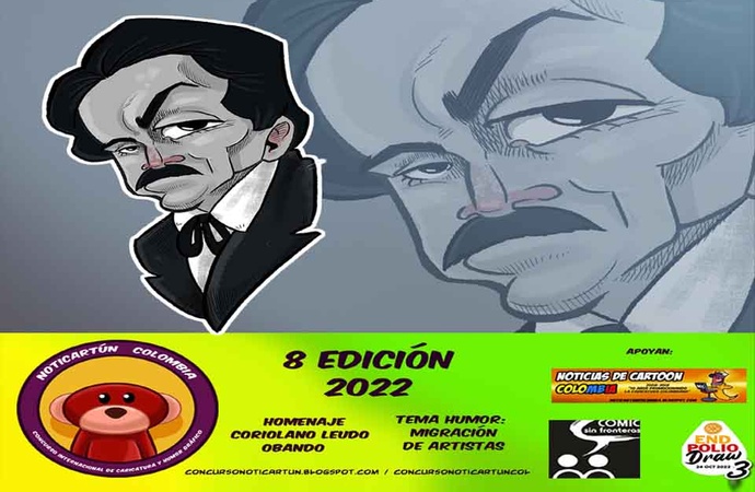 هشتمین مسابقۀ بین‌المللی کارتون و طنز گرافیکی "NOTICARTUN COLOMBIA 2022"