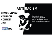 مسابقه و نمایشگاه بین المللی کاریکاتور ضدنژادپرستی نروژ 2021