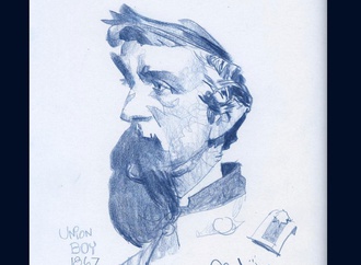 Gallery of caricature by Thomas Fluharty-USA