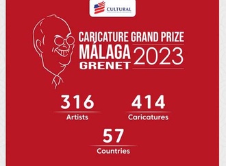 List of Participants of Caricature Grand Prize “Malaga Grenet – 2023”, Arequipa, Peru
