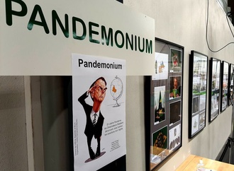 The Pandemonium exhibition of cartoons