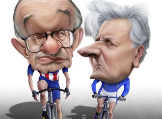 Greenspan e Trichet