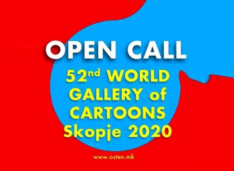 Preliminary List of 75 Finalists of 52nd World Gallery of Cartoons Skopje | 2020