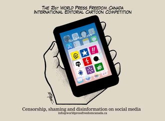 Winners| 21sd World Press Freedom International Editorial Cartoon Contest