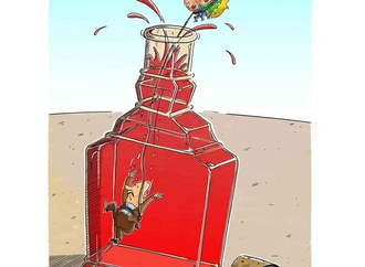 Gallery of Cartoon by Mahnaz Yazdani-Iran