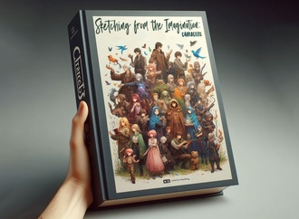 The Book Of the Sketching From Imagination - Characters-304 pages
