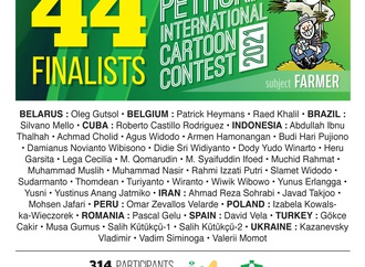 44 Finalists of Petroka International Cartoon Contest 2021