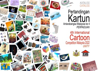 Catalog : 4th International cartoon exhibition Malaysia 2022