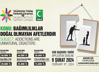 THE 8th the International Green Crescent Cartoon Contest-Turkey 2024