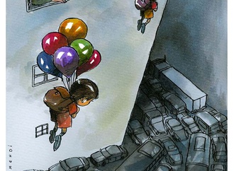 Gallery of Cartoon by Mehdi Azizi-Iran