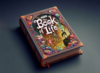 The book of "The Art of the Book of Life"animation