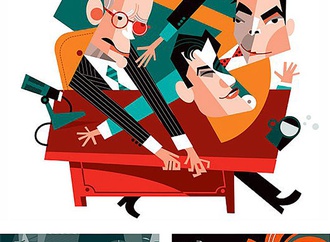 Gallery of Caricatures by Pablo Lobato From Argentina