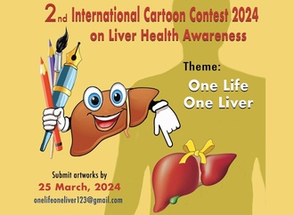 Top 12 of the 2nd International Liver Health Cartoon Contest -India 2024