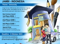INTERNATIONAL CARTOON CONTES JAMBI-INDONESIA 2023