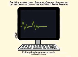 20th International Editorial Cartoon Competition for Press Freedom Canada | 2020
