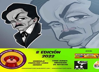 8th International Caricature & Graphic Humor Competition "NOTICARTUN COLOMBIA 2022"
