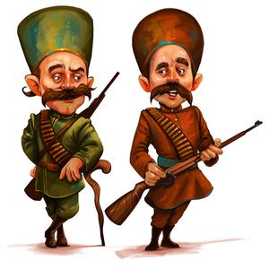 Gallery of character designs by Hossein Ojaghi - Iran