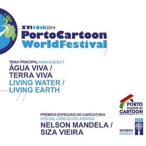 the list of cartoonists in catalog /16th portocartoon world festival-2014