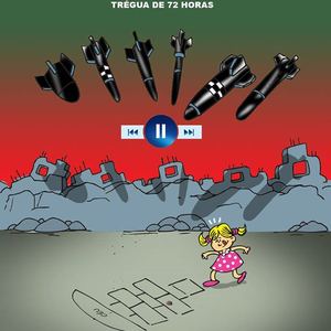 Gaza by Casso Nascimento-Brazil /best cartoon-2014