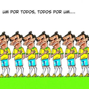 Fred by Luiz Carlos Fernandes-Brazil/Best Caricature-2014  