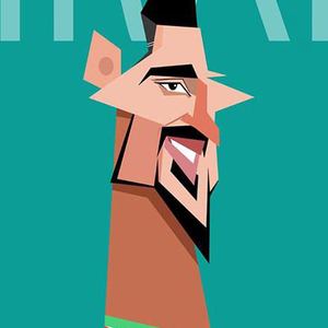 Reza Ghoochannejhad Gucci by Alireza Pakdel-Iran/best caricature-2014