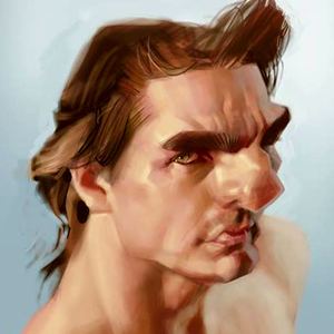 Tom Cruise by Xi Ding-Austria/best caricature-2013