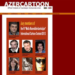 The List of participants the 6th International cartoon contest "Molla Nasreddin"-Azerbaijan-2013