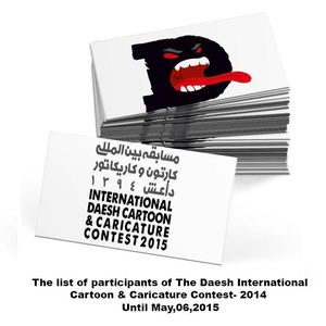 The Final list of participants of the Daesh International Cartoon & caricature Contest-2015