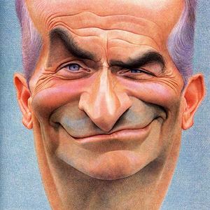 Louis de Funes by Jean Mulatier-France/Best Caricature-2014