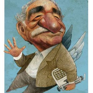 Gabriel Garcia Marquez by Dario Castillejos/Best Caricature-2014