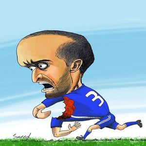 Giorgio Chiellini by Saeed Sadeghi-Iran/best cartoon-2014