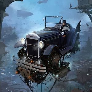 Alejandro Burdisio -The poster of EXPO-COMIC CHILE 2014 - (Photoshop)