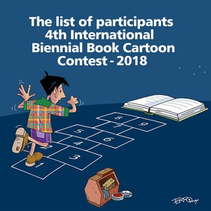 The list of participants in the 4th International Biennial Book Cartoon Contest-2018