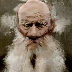 Gallery of caricature about Leo Tolstoy