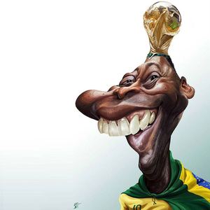 Gallery of International Caricature/football players-2016