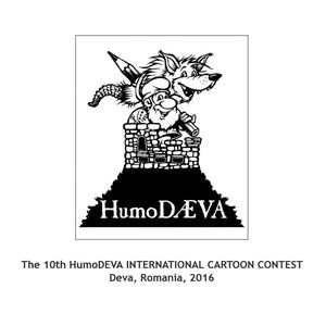 The 10th HumoDEVA INTERNATIONAL CARTOON CONTEST Deva/Romania-2016