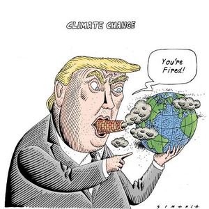 Gallery of cartoon about Trump & Climate