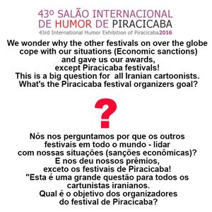 What's the Piracicaba festival organizers goal?