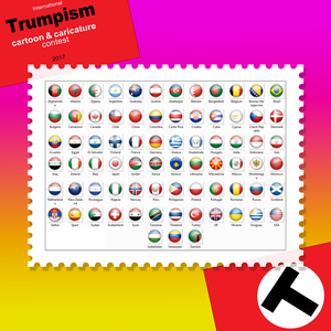 The final list of participants of the International Trumpism Cartoon & Caricature contest-2017