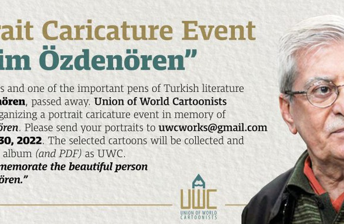 مسابقۀ بین‌المللی کاریکاتور “Rasim Özdenören”، ترکیه، 2022