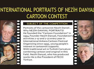 مسابقۀ بین‌المللی کاریکاتور «نزیه دانیال»، ترکیه، 2023