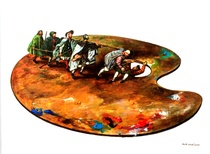 گالری (۱۹ اردیبهشت ۱۴۰۳) بهترین آثار کاریکاتور جهان-