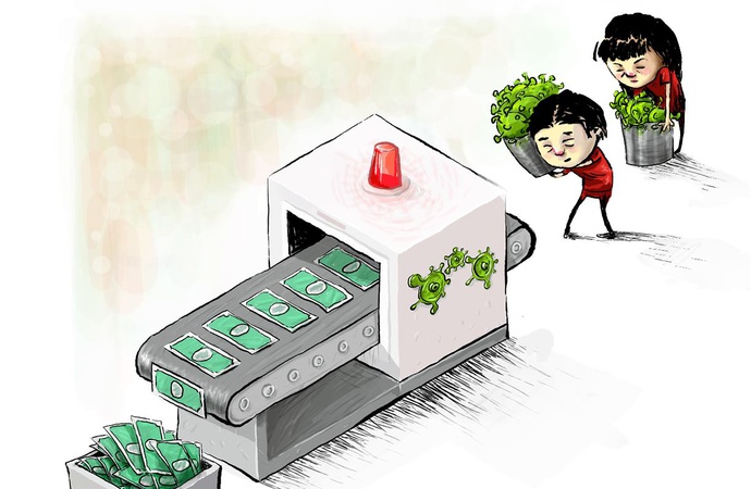چین اینجوری پول درمیاره، اثر Lex Franco
