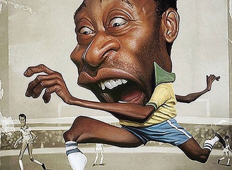 
                                                            pele by tiago hoisel from brazil
