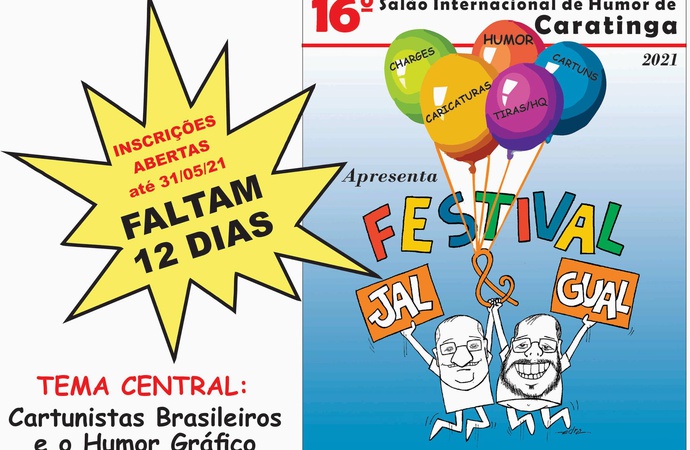 برندگان شانزدهمین مسابقهٔ کارتونی طنز برزیل، ۲۰۲۱
