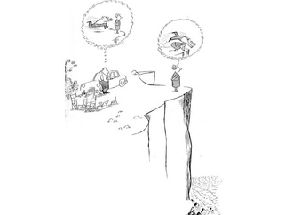 تحلیل اثری از سامپه کارتونیست فرانسوی | محمد حسین نیرومند