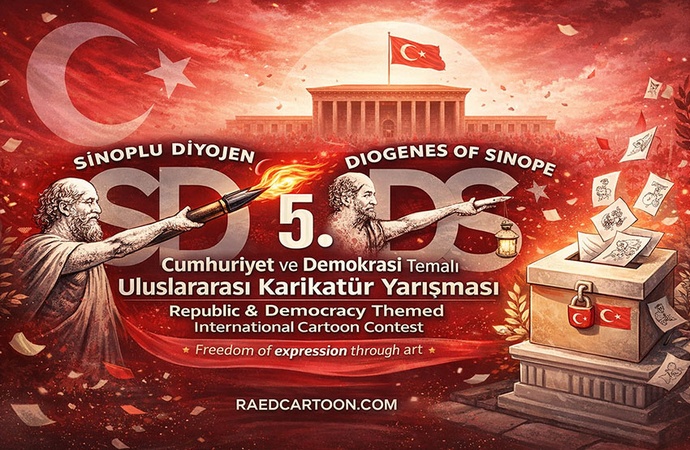 پنجمین مسابقۀ بین‌المللی کارتون و کاریکاتور دیوجانس سینوپ، ترکیه، 2026