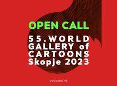 برندگان پنجاه و پنجمین گالری جهانی کارتون، اسکوپیه، 2023