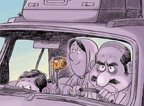 گالری آثار کارتون مهدی عزیزی از ایران